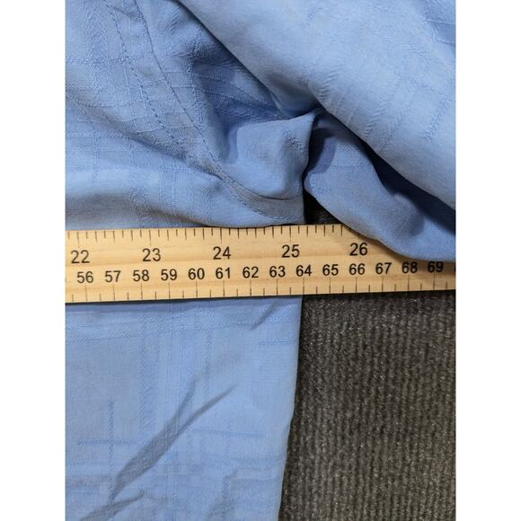 Tommy Bahama Embroidered Silk Shirt Mens XL Golf Martini Tropical Button Blue - Picture 6 of 14